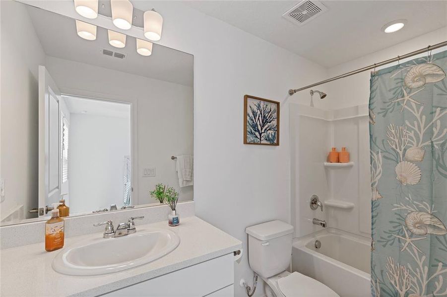 Furnished interior view inside a new home in , Palmetto (Image 23).