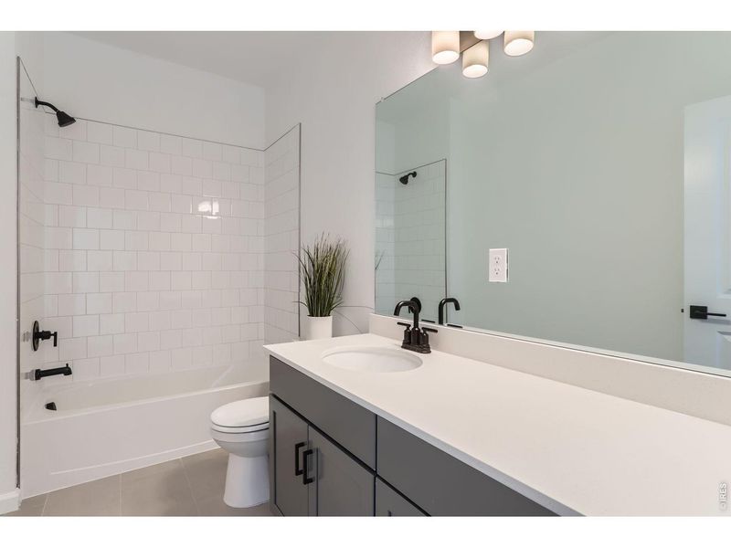 Furnished interior view inside a new home in Country Club Reserve, Fort Collins (Image 18).