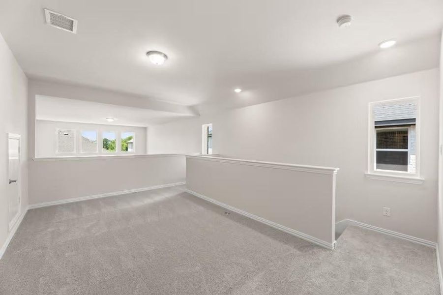 Spacious, unfurnished interior of a new home in Creekside, Royse City (Image 15). Spacious, unfurnished interior of a new home in Creekside, Royse City (Image 15).