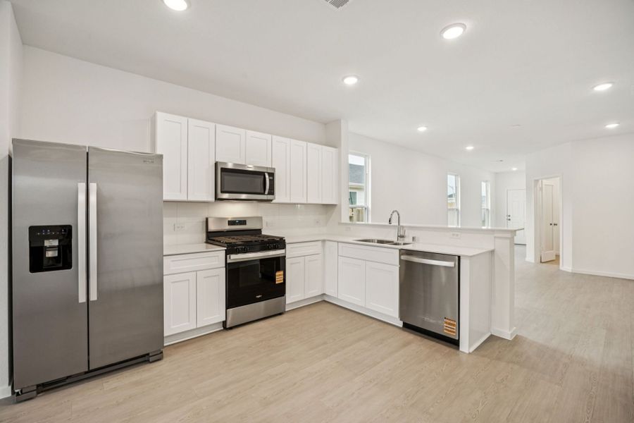 Furnished interior view inside a new home in Montgomery Bend, Montgomery (Image 11). Furnished interior view inside a new home in Montgomery Bend, Montgomery (Image 11).