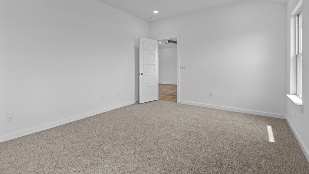Representative unfurnished interior of a home built from the The Camden by D.R. Horton in Everest Heights, Lubbock (Image 11). Representative unfurnished interior of a home built from the The Camden by D.R. Horton in Everest Heights, Lubbock (Image 11).