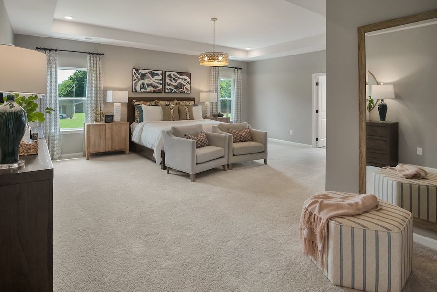 Furnished interior view inside a new home in Hampshire Hills, Columbia (Image 13).
