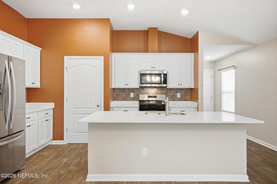 Furnished interior view inside a new home in , Bunnell (Image 7).