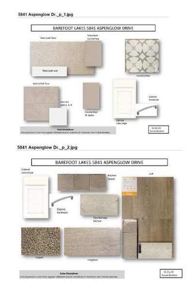 Representative photo of design selections for 5841 Aspenglow Representative photo of design selections for 5841 Aspenglow