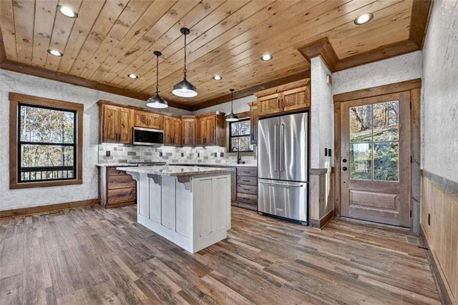 Furnished interior view inside a new home in , Ellijay (Image 6).