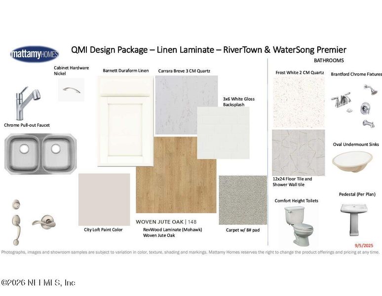 Sample of building materials used in homes in RiverTown, St. Johns (Image 5).