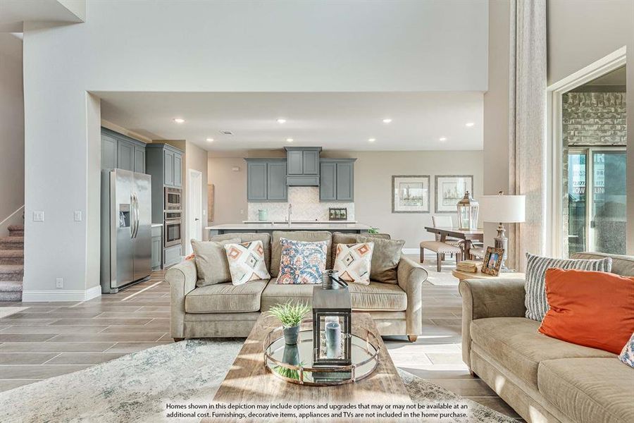 Furnished interior view inside a new home in Liberty, Melissa (Image 28).