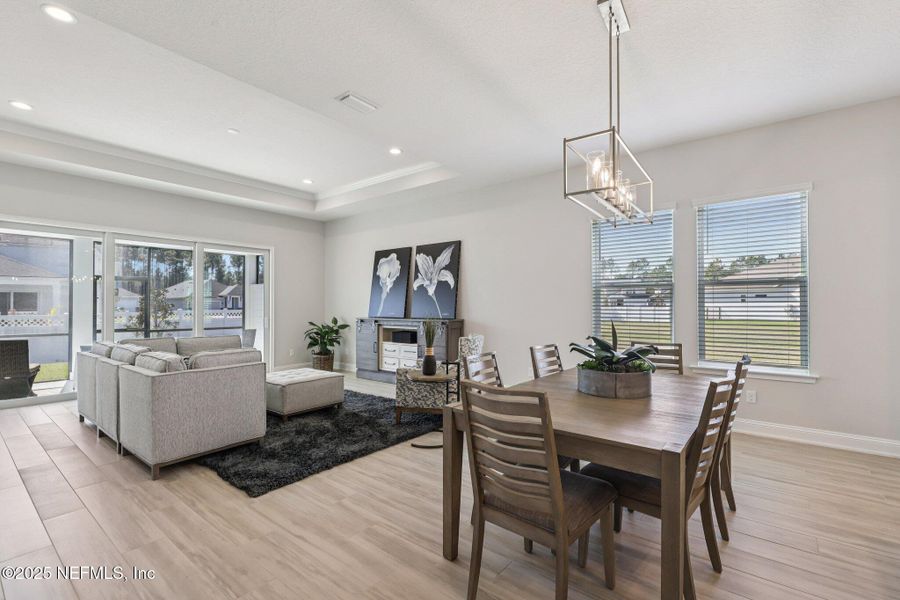 Furnished interior view inside a new home in Courtney Chase, St. Augustine (Image 44). Furnished interior view inside a new home in Courtney Chase, St. Augustine (Image 44).
