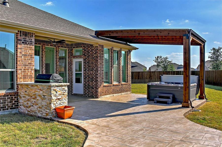 Image 33 of a home in Preserve at Honey Creek: Brookstone Collection.