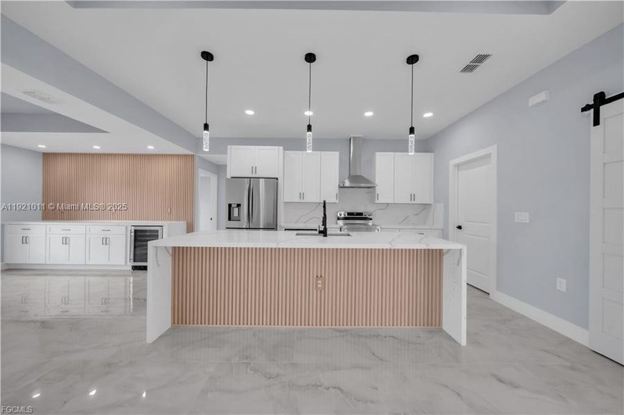 Furnished interior view inside a new home in , Lehigh Acres (Image 7).