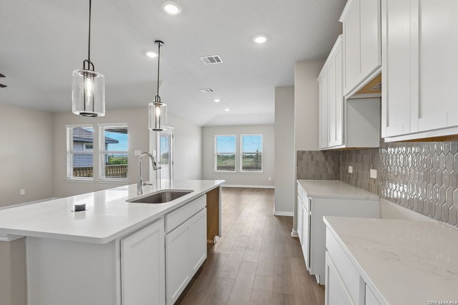 Furnished interior view inside a new home in Catalina, Converse (Image 9). Furnished interior view inside a new home in Catalina, Converse (Image 9).