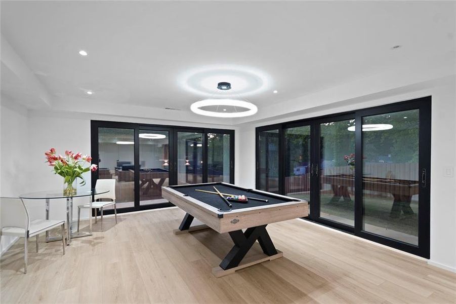 Furnished interior view inside a new home in , Atlanta (Image 8).