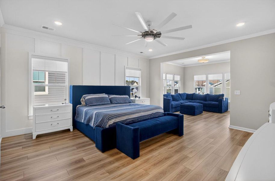 Furnished interior view inside a new home in Nexton, Summerville (Image 29). Furnished interior view inside a new home in Nexton, Summerville (Image 29).