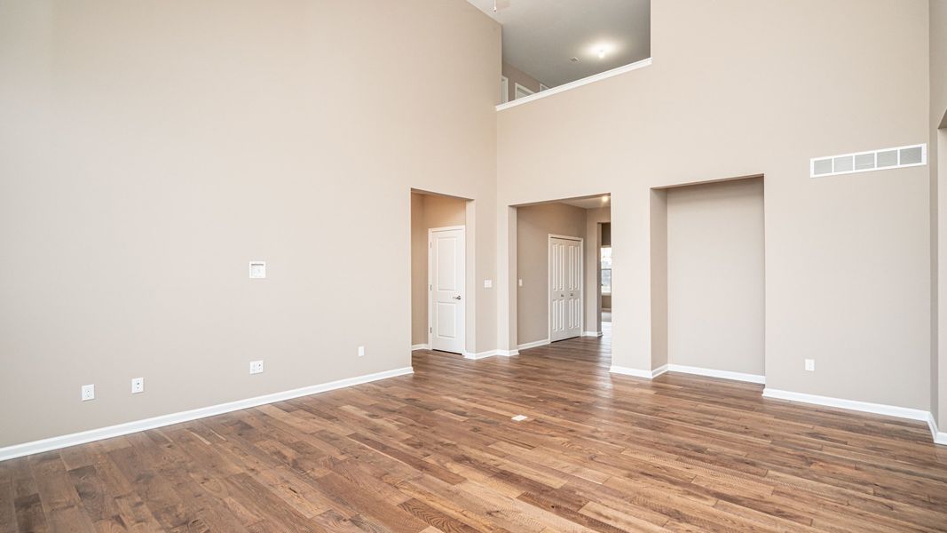 Representative unfurnished interior of a home built from the The Middleton by Norfolk Homes in Coronado Estates, Jackson (Image 42). Representative unfurnished interior of a home built from the The Middleton by Norfolk Homes in Coronado Estates, Jackson (Image 42).