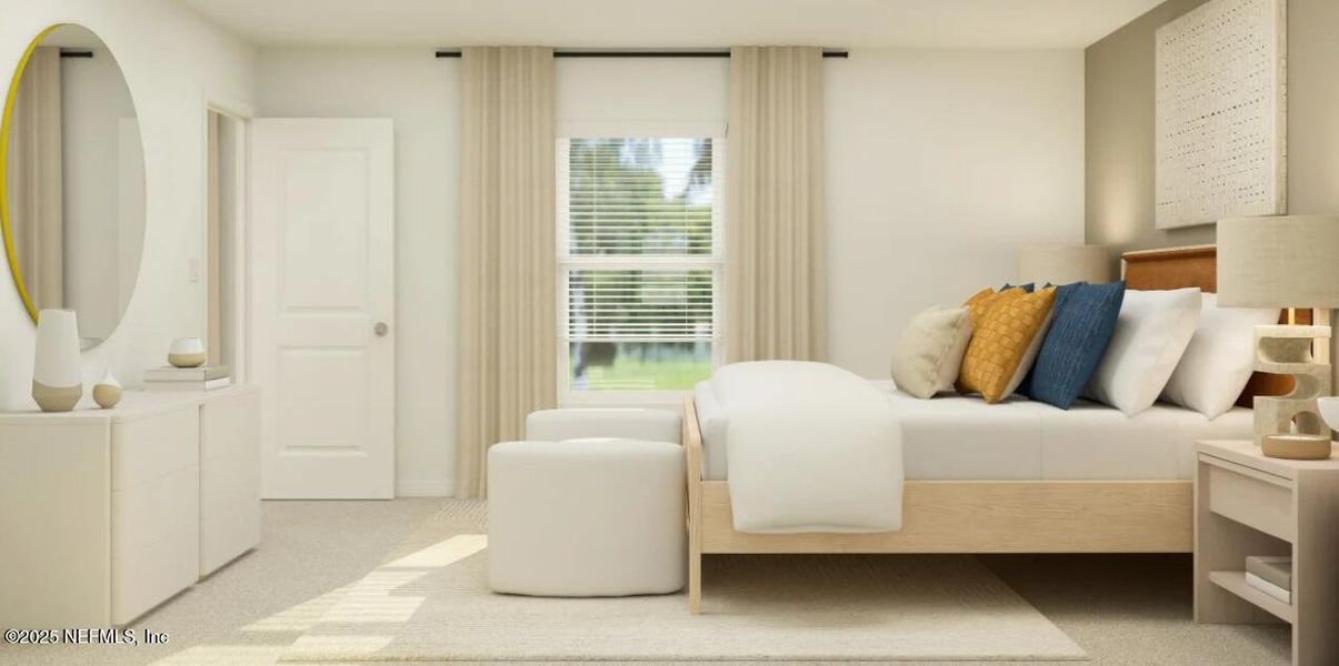 Furnished interior view inside a new home in Resilience at Palm Coast, Palm Coast (Image 10). Furnished interior view inside a new home in Resilience at Palm Coast, Palm Coast (Image 10).