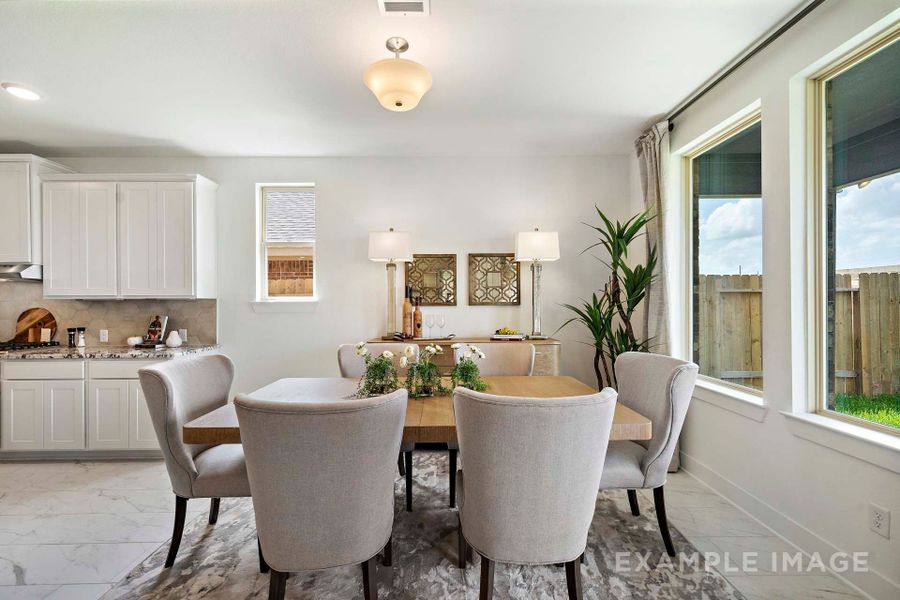 Representative furnished interior of a home built from the The Philip A with 3-Car Garage by Davidson Homes LLC in Lago Mar, Texas City (Image 8).
