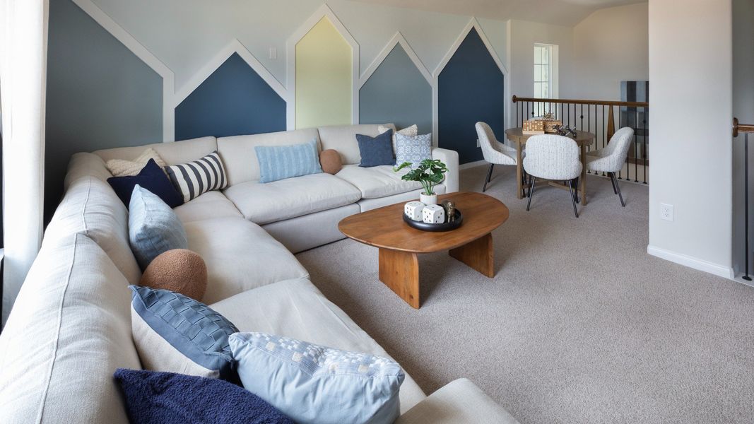 Representative furnished interior of a home built from the The Campbell by Legend Homes in Bluestem, Brookshire (Image 15). Representative furnished interior of a home built from the The Campbell by Legend Homes in Bluestem, Brookshire (Image 15).