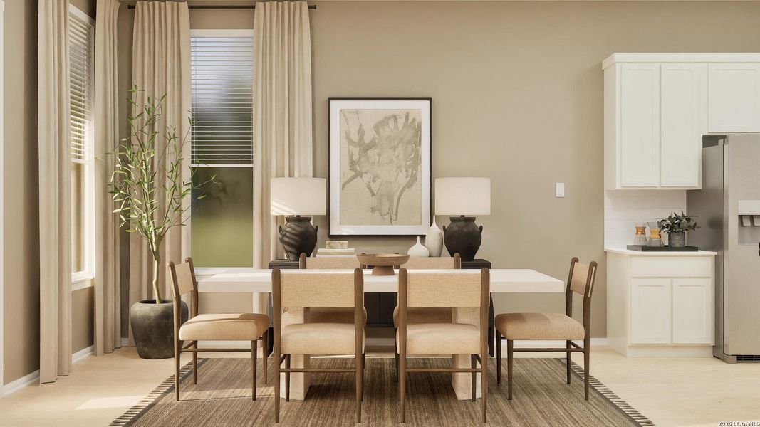 Furnished interior view inside a new home in Gatehouse, New Braunfels (Image 32).