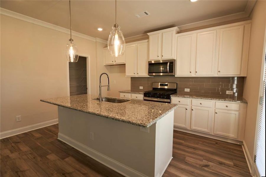 Furnished interior view inside a new home in Westgate Estates, Loganville (Image 6).