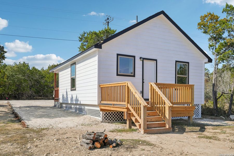 Exterior details and patio area of a home in , Bandera (Image 14). Exterior details and patio area of a home in , Bandera (Image 14).