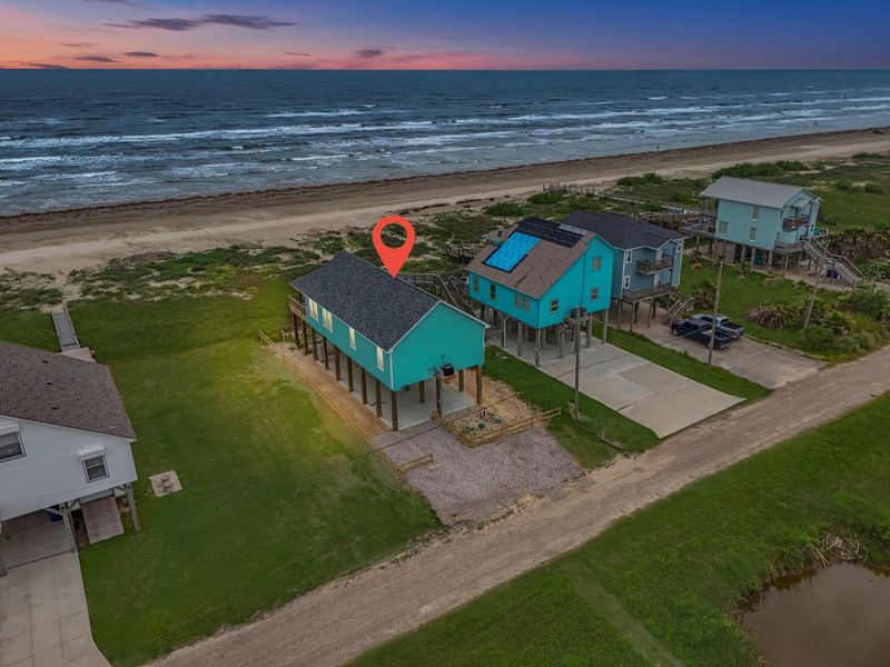 Front exterior of a new home in , Freeport, TX, highlighting curb appeal (Image 22). Front exterior of a new home in , Freeport, TX, highlighting curb appeal (Image 22).