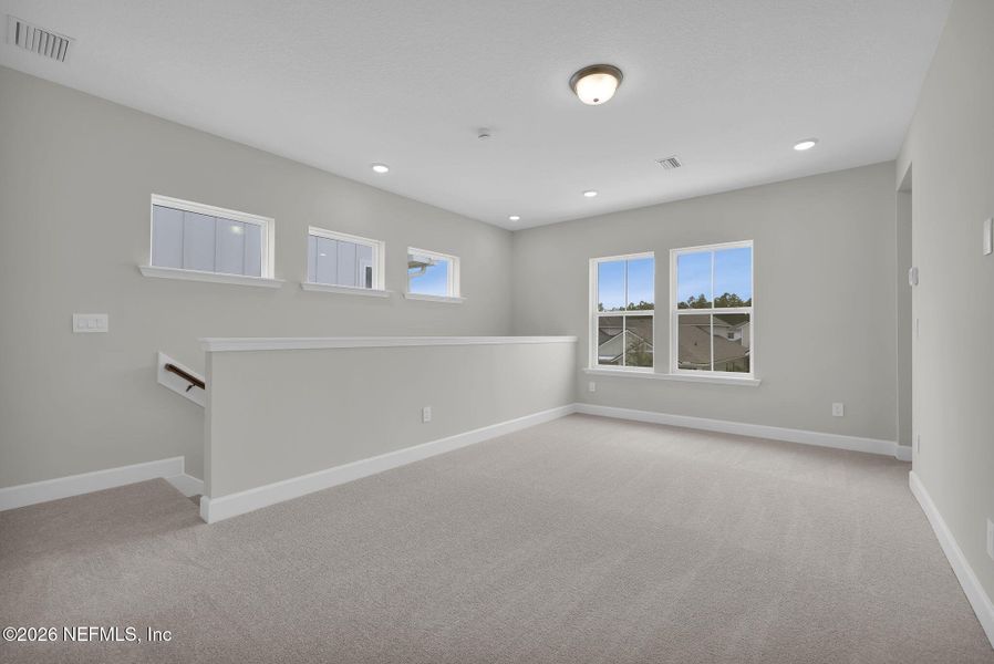 Spacious, unfurnished interior of a new home in Seabrook Village at Seabrook, Nocatee (Image 37).