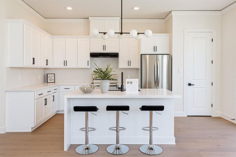 Furnished interior view inside a new home in , Houston (Image 8). Furnished interior view inside a new home in , Houston (Image 8).