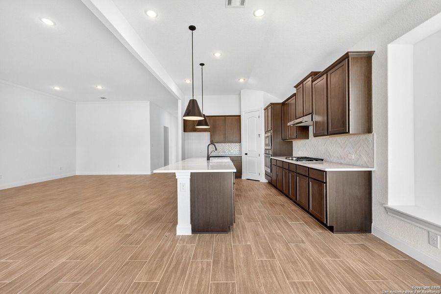 Furnished interior view inside a new home in Preserve at Annabelle Ranch, San Antonio (Image 5).