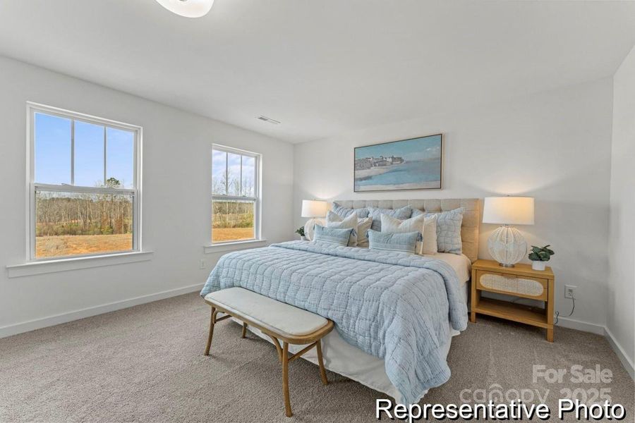 Furnished interior view inside a new home in Heritage Hall, Statesville (Image 14). Furnished interior view inside a new home in Heritage Hall, Statesville (Image 14).