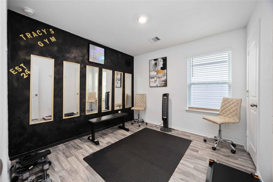 Furnished interior view inside a new home in , Houston (Image 27).