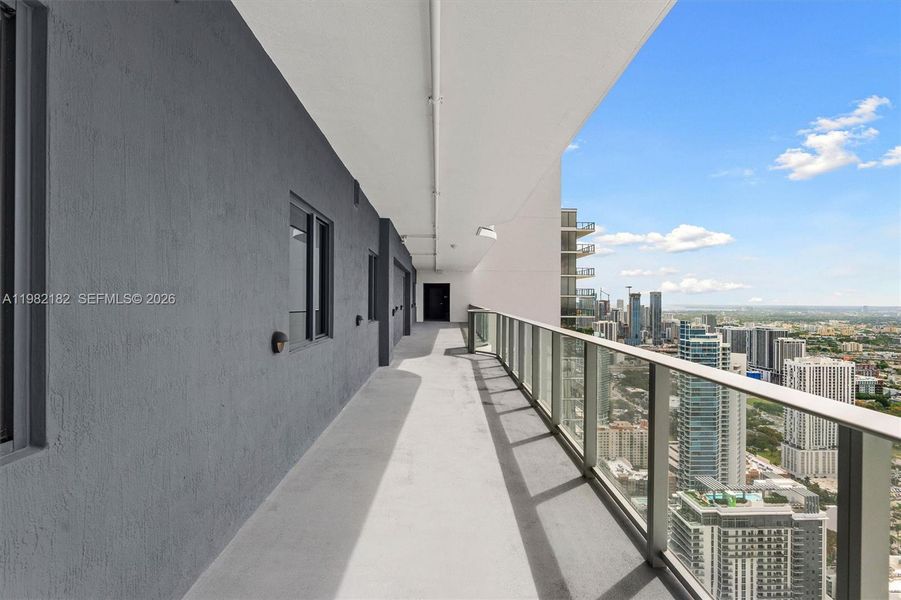 Exterior details and patio area of a home in , Miami (Image 2).