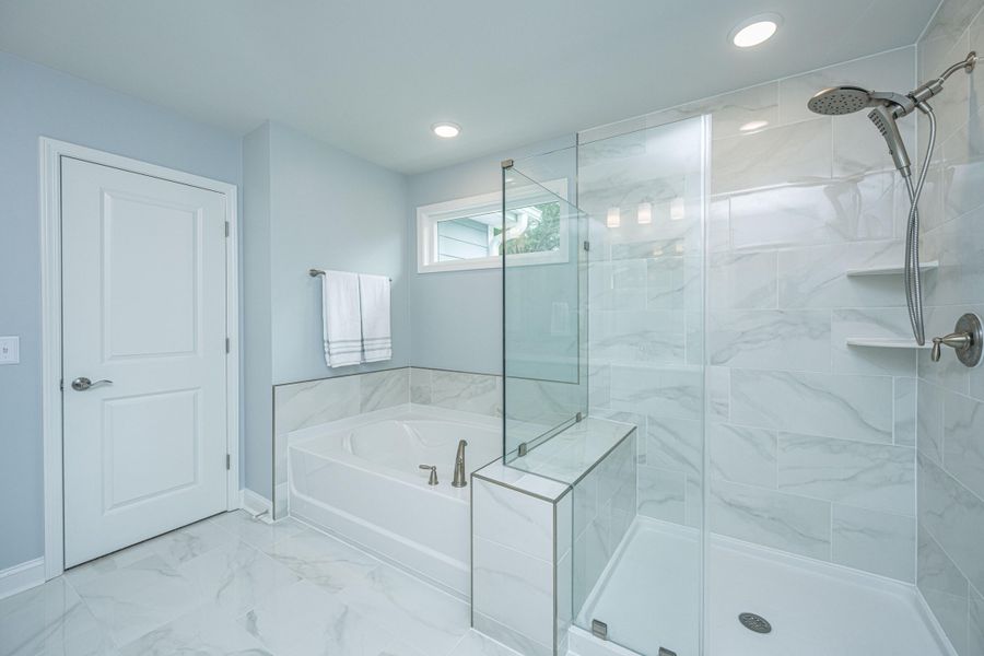 Furnished interior view inside a new home in Sea Island Preserve, Johns Island (Image 48).