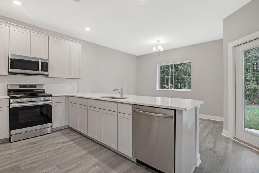 Furnished interior view inside a new home in Founder's Park, Summerville (Image 4).