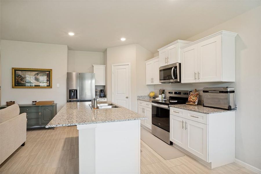 Furnished interior view inside a new home in , Fort Worth (Image 18).