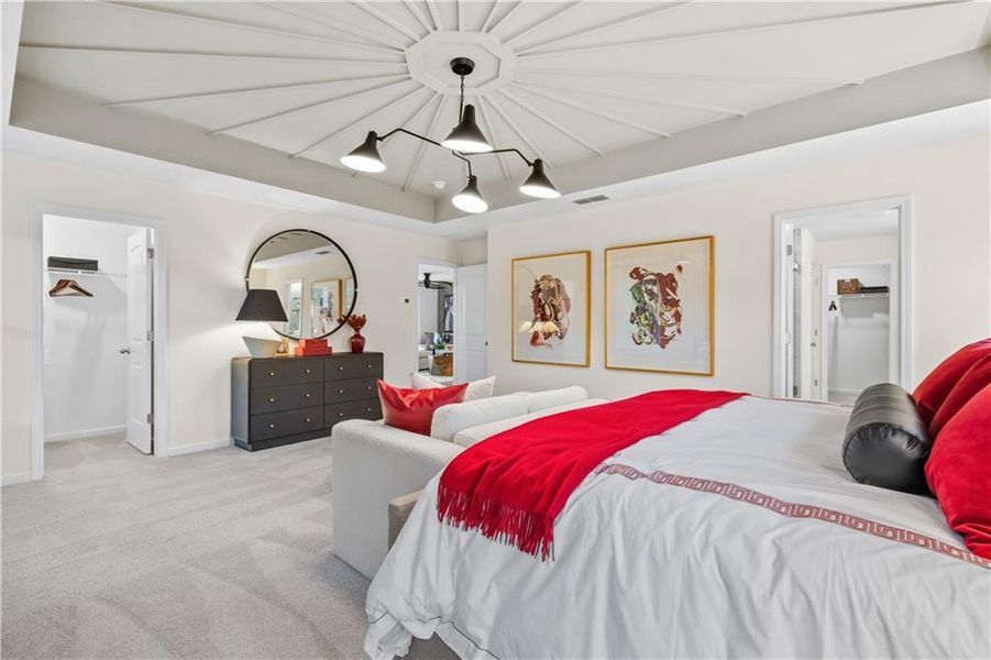 Furnished interior view inside a new home in Hamilton Lakes, Lawrenceville (Image 13).