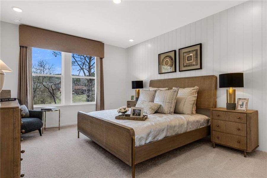 Furnished interior view inside a new home in Three Rivers, Rome (Image 12).