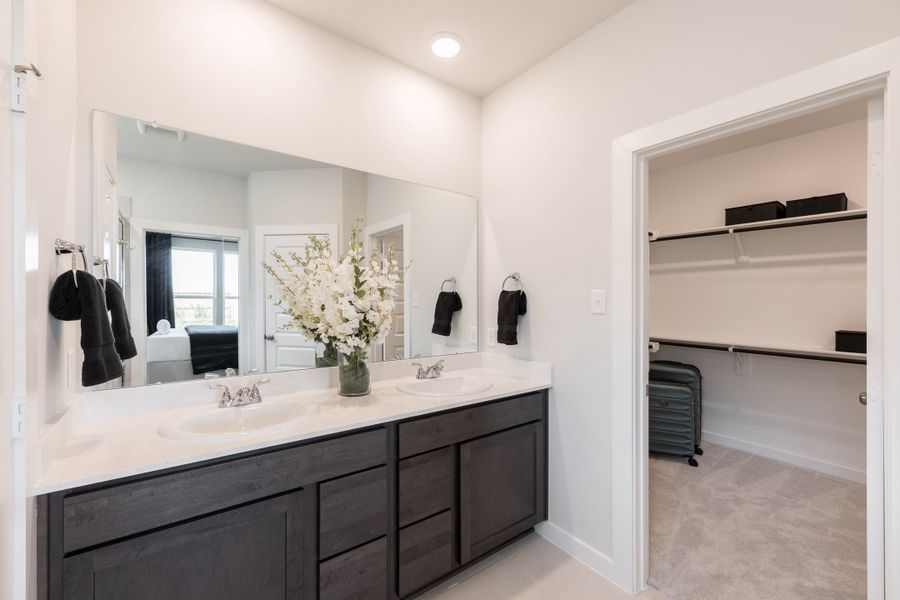 Representative furnished interior of a home built from the Primrose by Tri Pointe Homes in Mason Woods, Cypress (Image 18). Representative furnished interior of a home built from the Primrose by Tri Pointe Homes in Mason Woods, Cypress (Image 18).