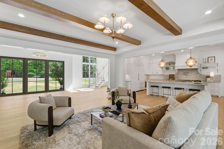 Furnished interior view inside a new home in , Davidson (Image 9).