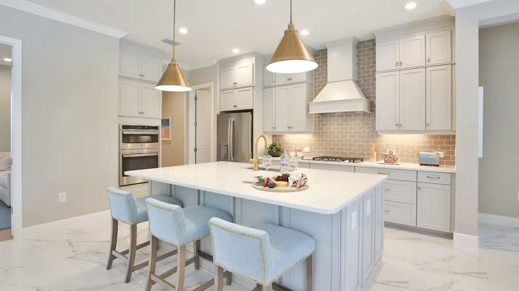 Furnished interior view inside a new home in Boca Royale Golf & Country Club Real Estate and Homes for Sale in Englewood, FL - Neal Communities, Englewood (Image 6). Furnished interior view inside a new home in Boca Royale Golf & Country Club Real Estate and Homes for Sale in Englewood, FL - Neal Communities, Englewood (Image 6).