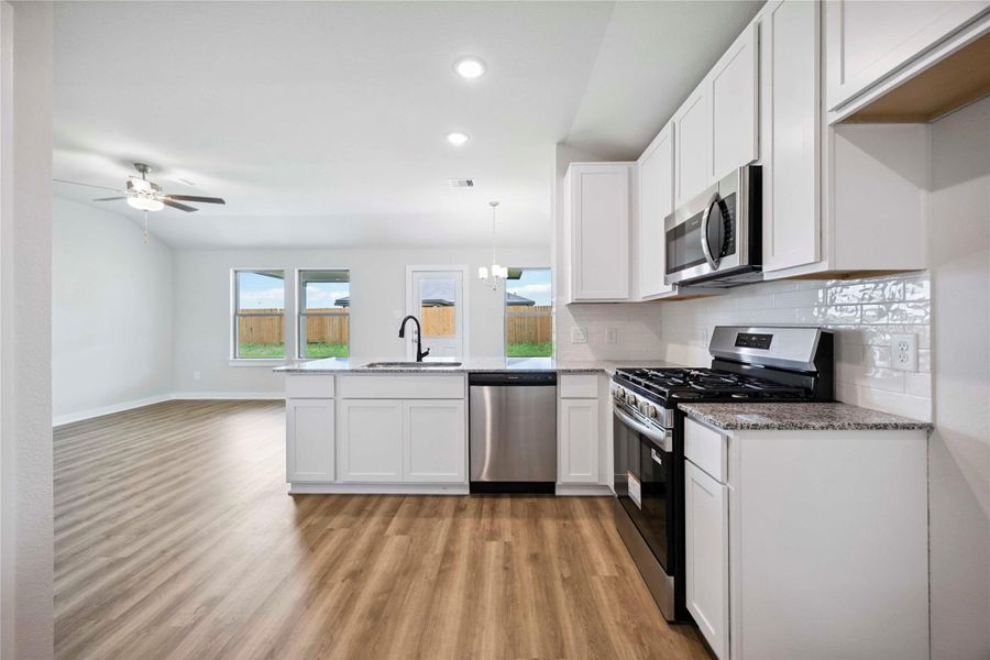 Furnished interior view inside a new home in The Villages at Westpointe, Dayton (Image 5).