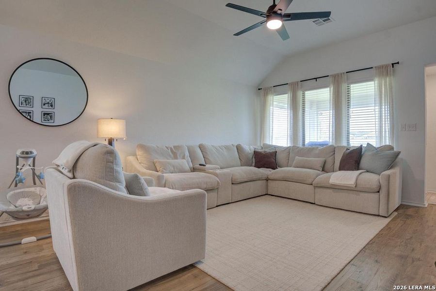 Furnished interior view inside a new home in Megan's Landing, Castroville (Image 32).