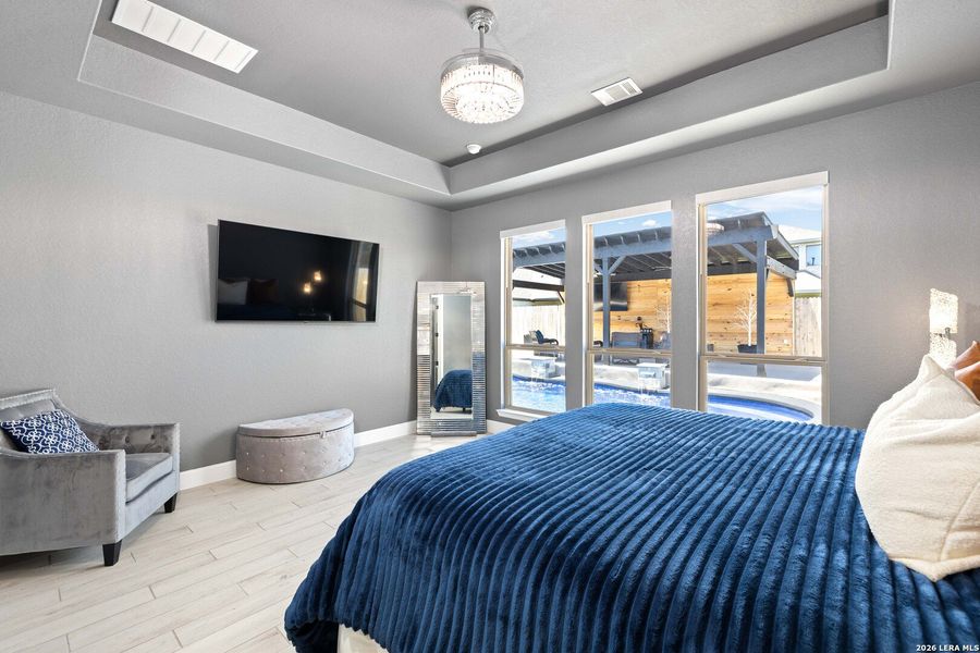 Furnished interior view inside a new home in Kallison Ranch, San Antonio (Image 34).