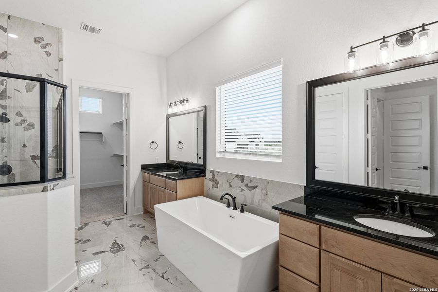 Furnished interior view inside a new home in Prominence Urban, San Antonio (Image 16).