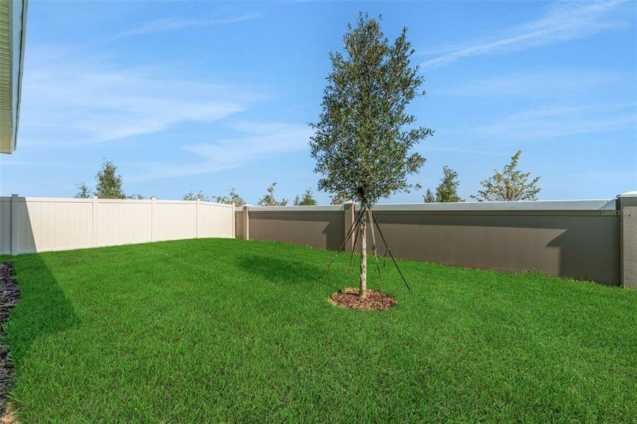 Exterior details and patio area of a home in Seaire, Parrish (Image 24).