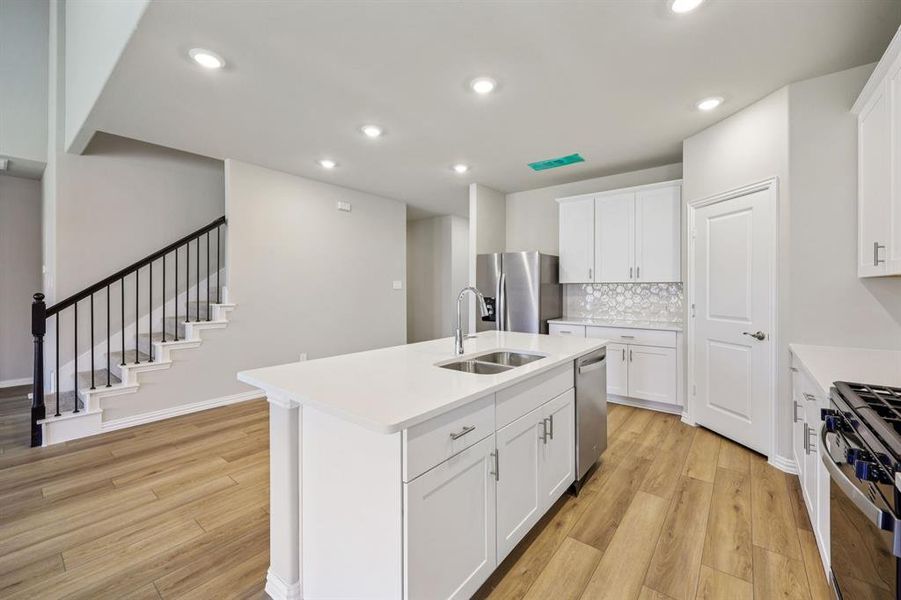 Photo is not of the actual home, but is an inspirational photo of builder’s model home and may depict options, furnishings, and/or decorator features that are not included.