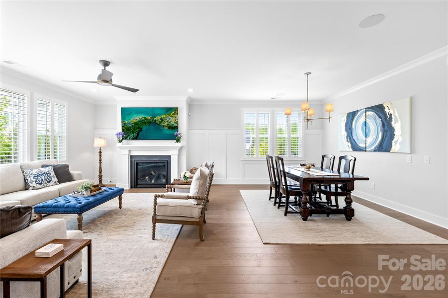 Furnished interior view inside a new home in , Fort Mill (Image 15).