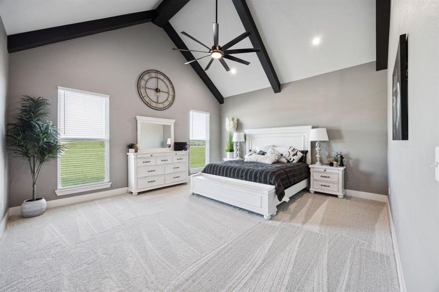 Furnished interior view inside a new home in , Lone Oak (Image 25).