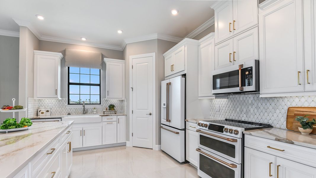 Furnished interior view inside a new home in Esplanade by the Islands Coach Homes, Naples (Image 7).