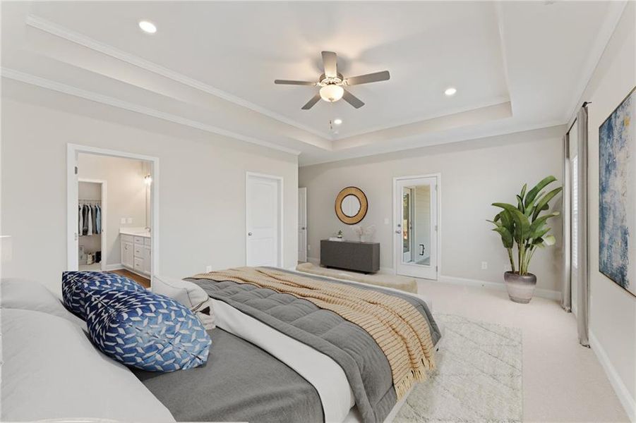 Furnished interior view inside a new home in , Villa Rica (Image 7).