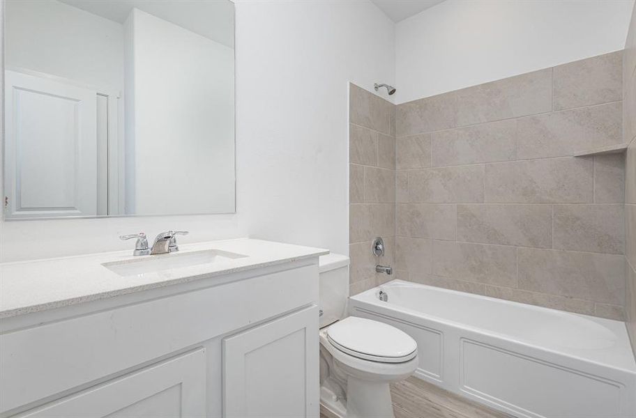 Furnished interior view inside a new home in , Princeton (Image 9).